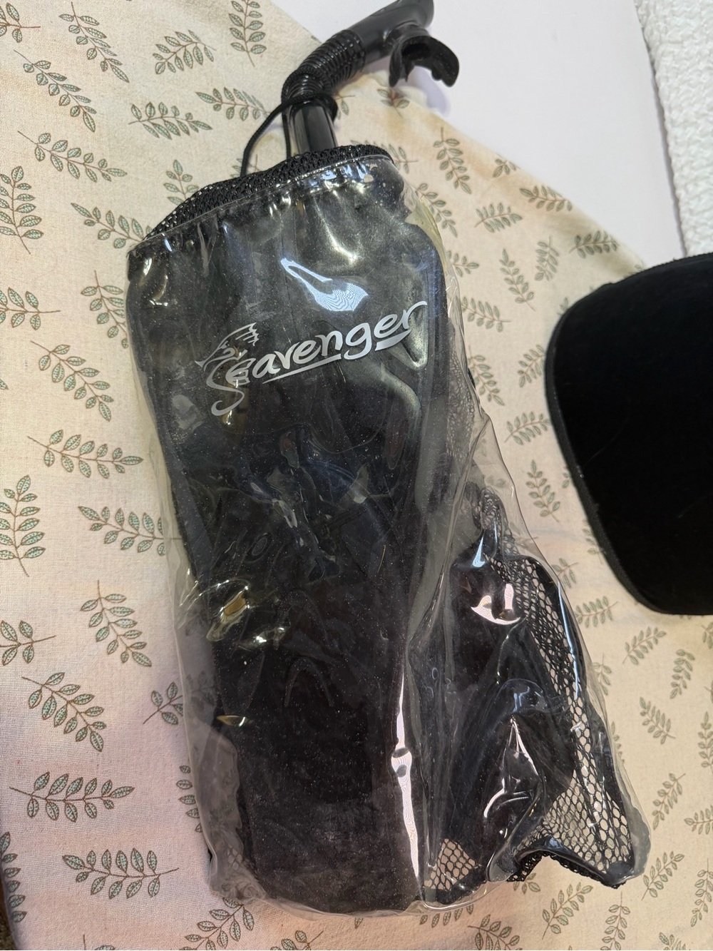 Seavenger Black snorkel set